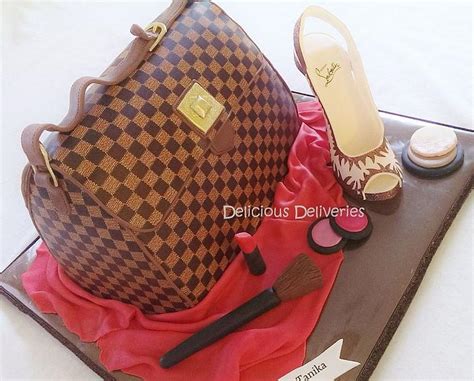 lv cakes|christian louboutin cake.